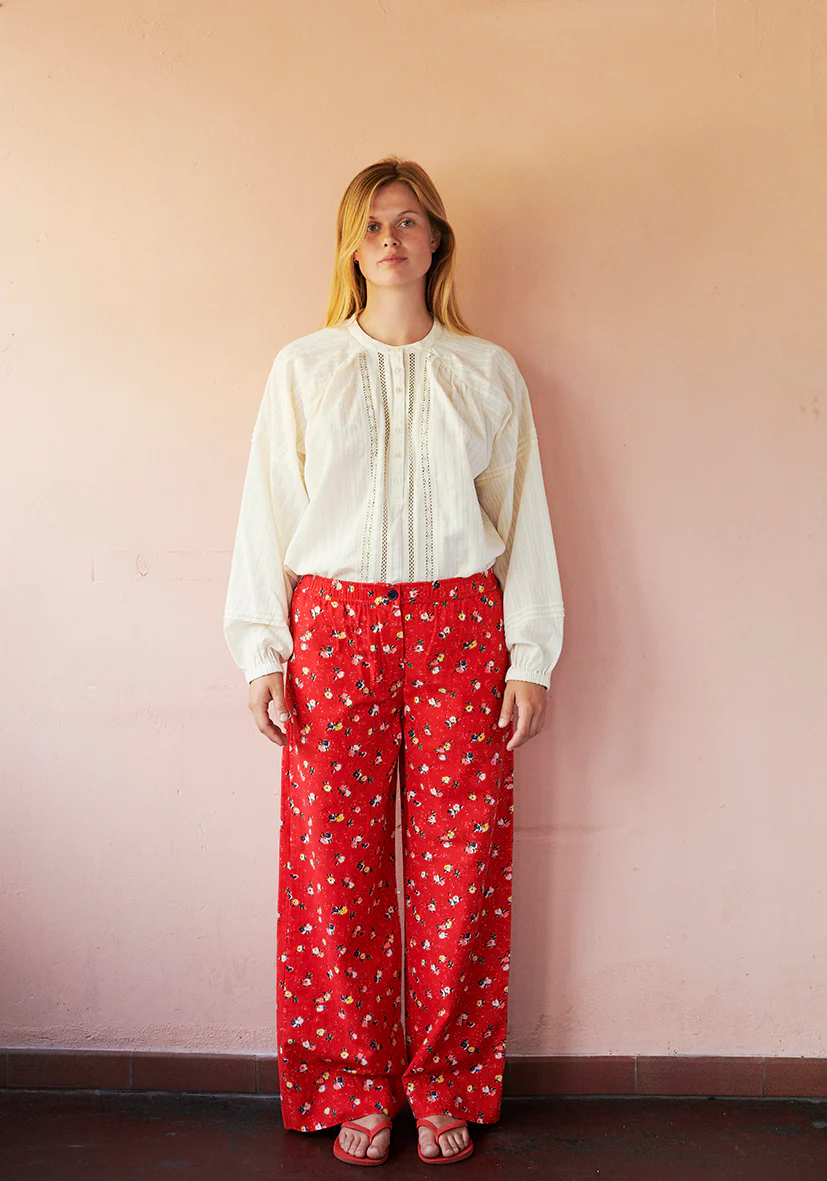 CIRCUS SLUBS PANTS RELAXED - KISS - Image 4