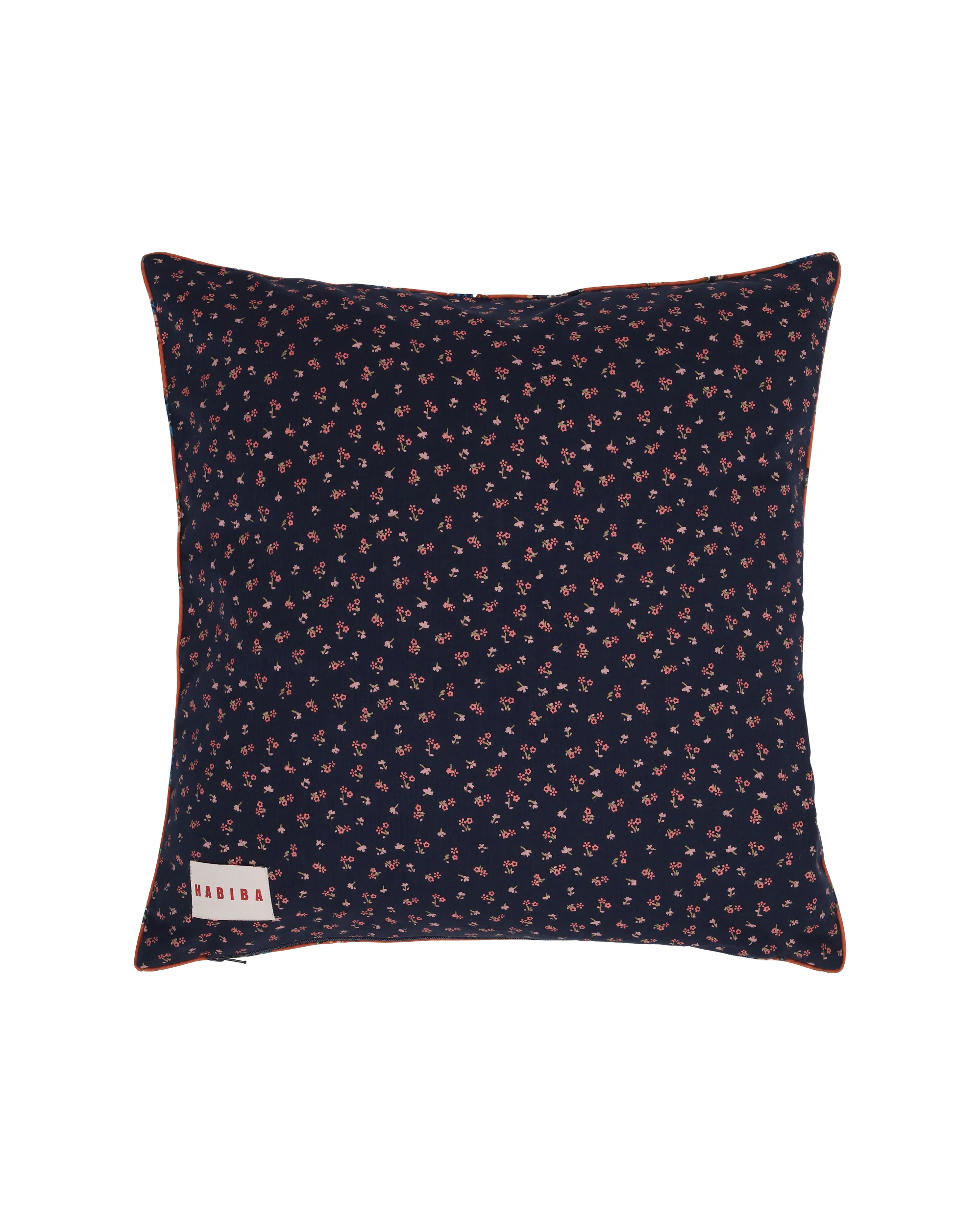 FLEUR CUSHION - INDIGO