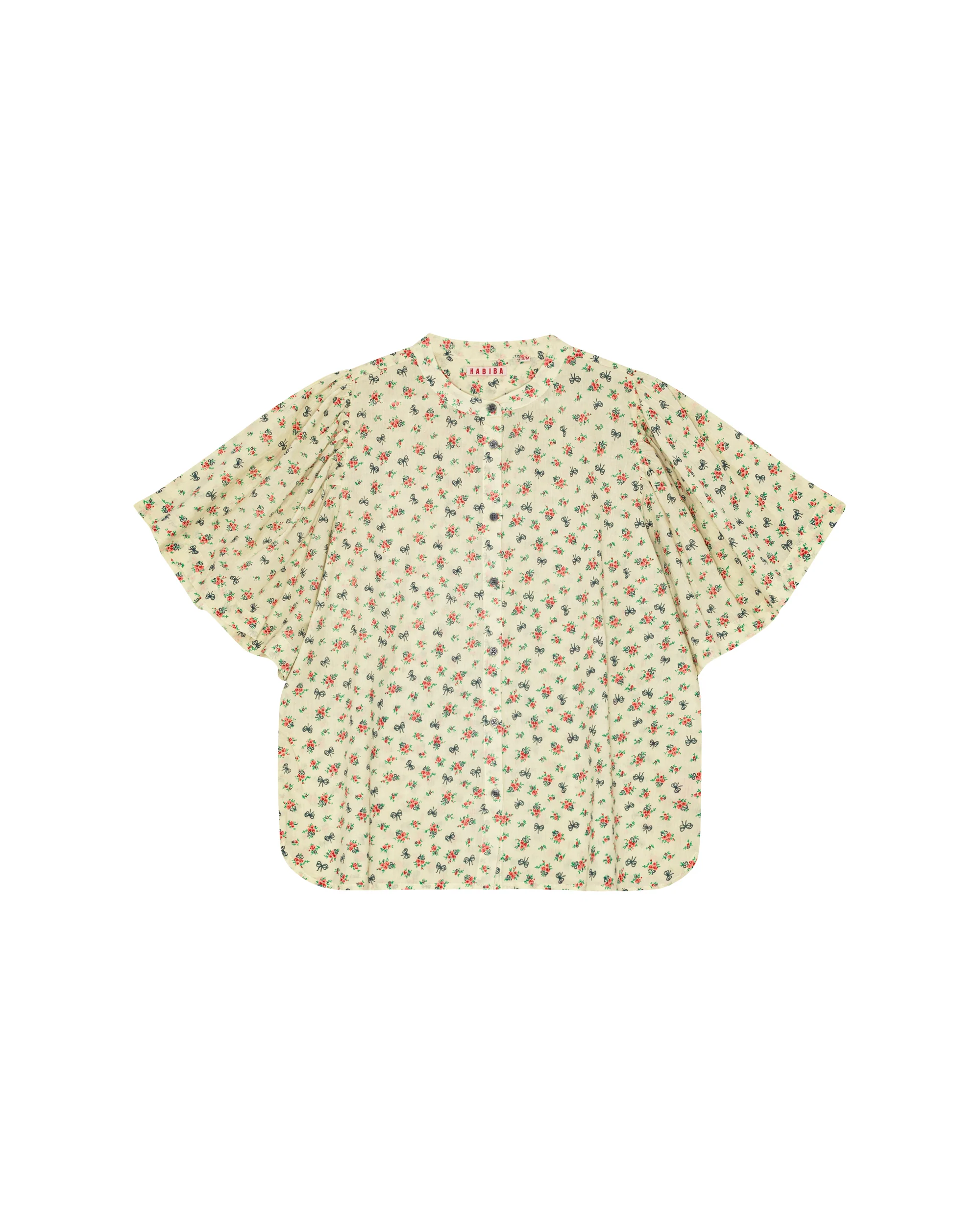 LITTLE BOW BUTTERFLY SHIRT - VANILLA - Image 3