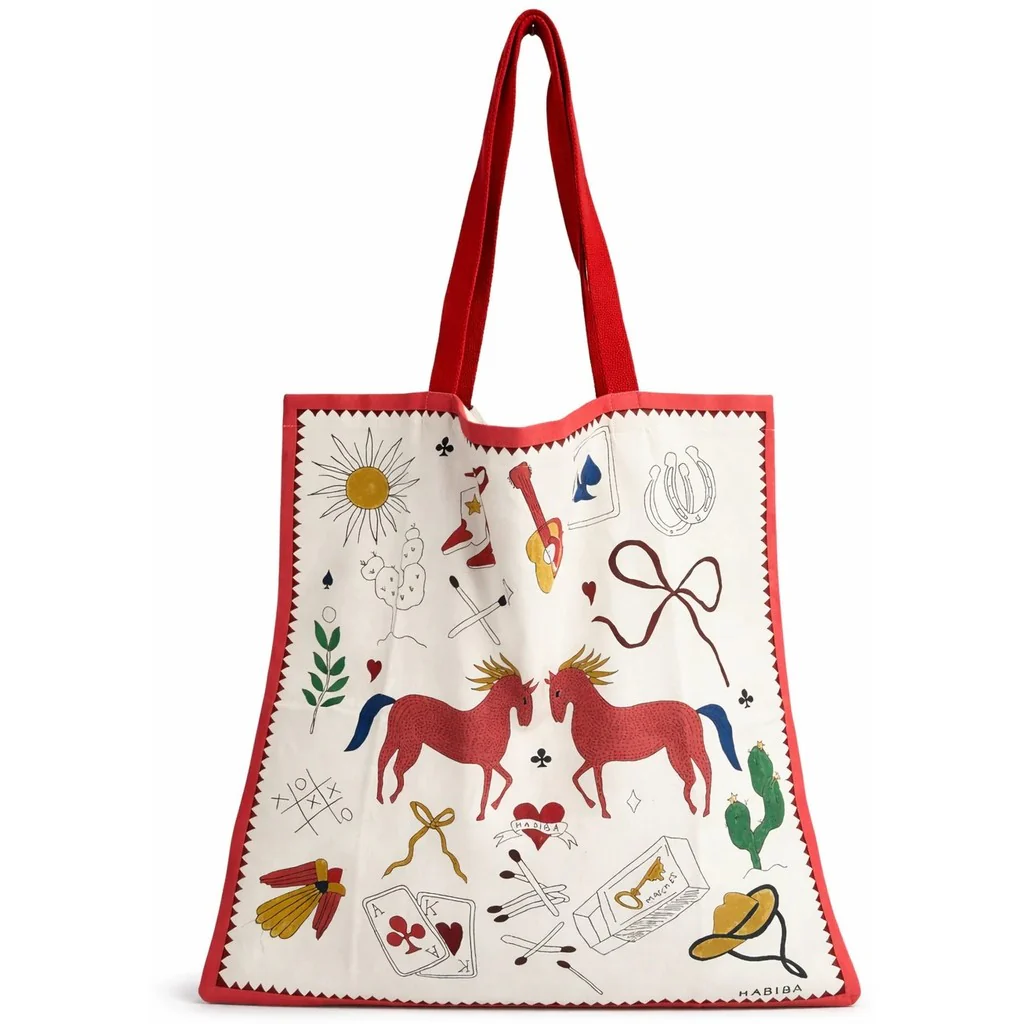 POLLY TOTE BAG - VANILLA