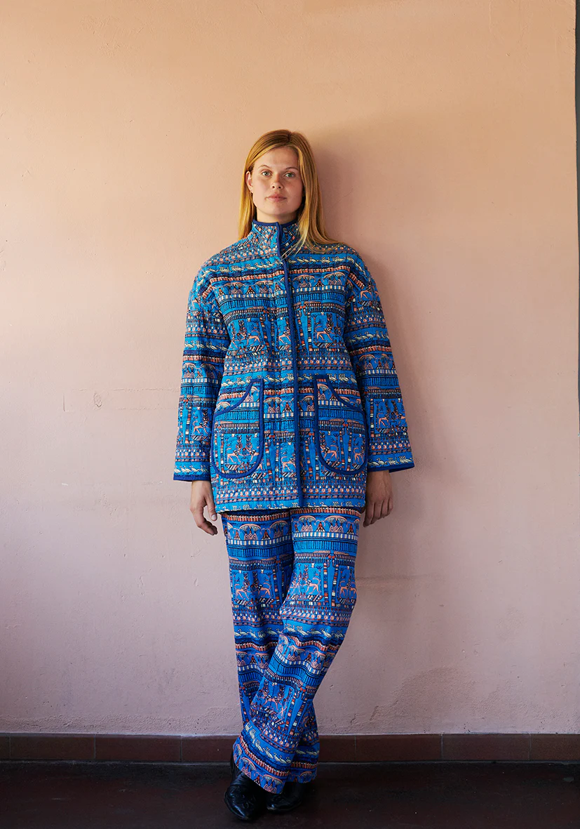 ROBERTA QUILTED COAT - HEAVEN - Image 5